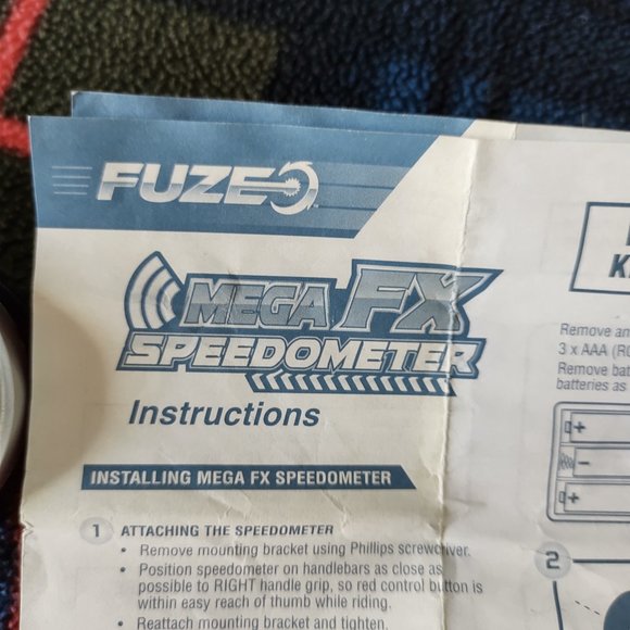 Fuze Mega FX Speedometer - Picture 4 of 4